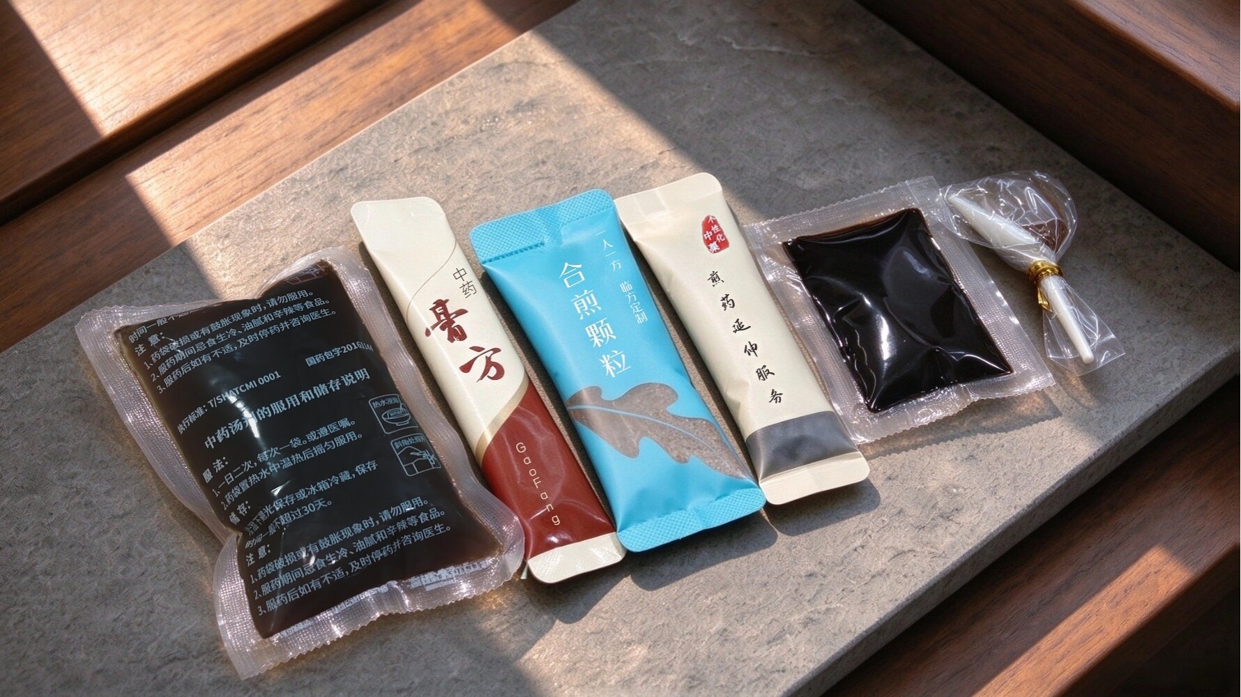 Herbal custom preparation display / 中药定制制剂全景